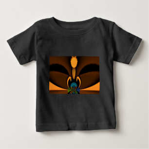 Abstract Colour Contrast Art Print Baby T-Shirt