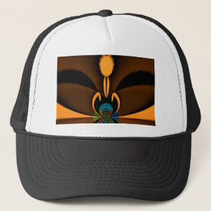Abstract Colour Contrast Art Print Trucker Hat