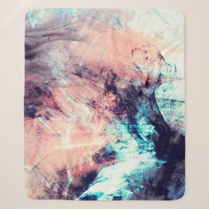 Abstract colour dynamic background with lighting e sherpa blanket
