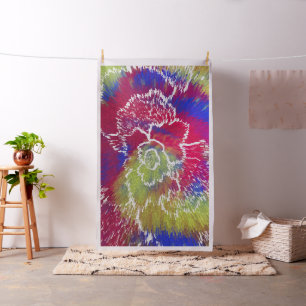 Abstract Colour Explosion Wall Art 🌈 Fabric