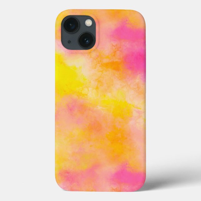 Abstract Colour Gradient Luminous Joy Case-Mate iPhone Case (Back)