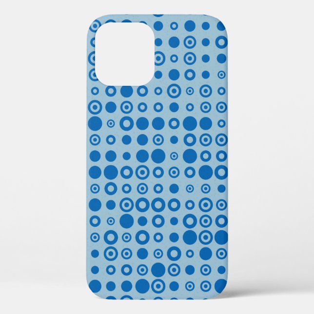 Abstract Colour Halftone Dots generative art backg Case-Mate iPhone Case (Back)