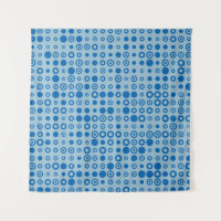 Abstract Colour Halftone Dots generative art backg