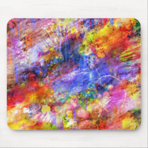 Abstract Colour Mouse Pad