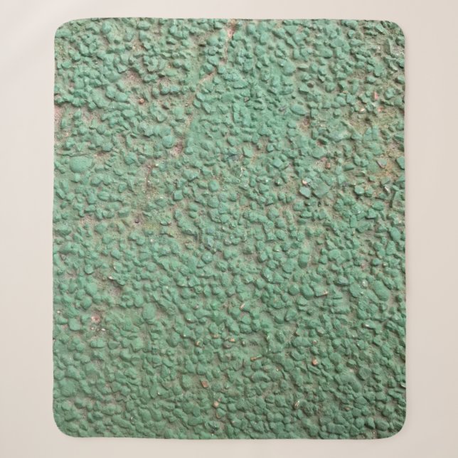 Abstract colour painted on concrete wall texture b sherpa blanket (Front)