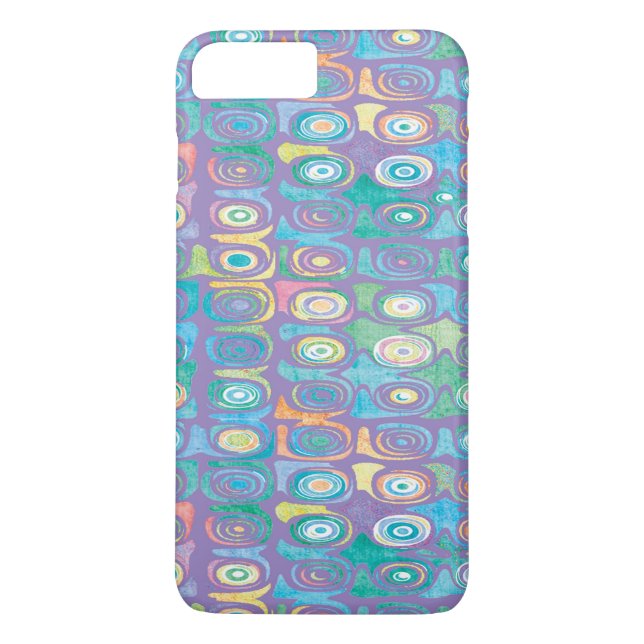 Abstract Colour Pattern 1 Case-Mate iPhone Case (Back)