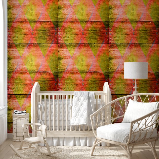 abstract colour splash flowy pattern  wallpaper (Kids)