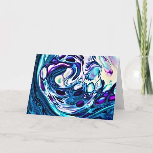 Abstract Colour Study 100, card (Front)