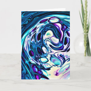 Abstract Colour Study 100, card