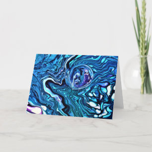 Abstract Colour Study 104, card