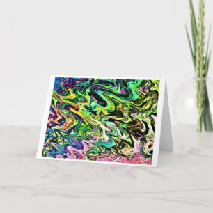 Abstract Colour Study 106, card