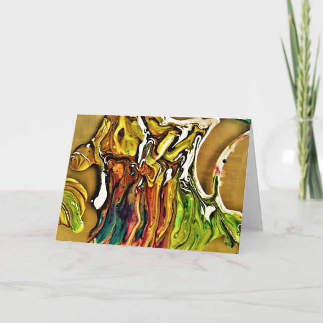 Abstract Colour Study 10, card (Front)