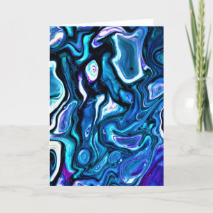 Abstract Colour Study 118, card