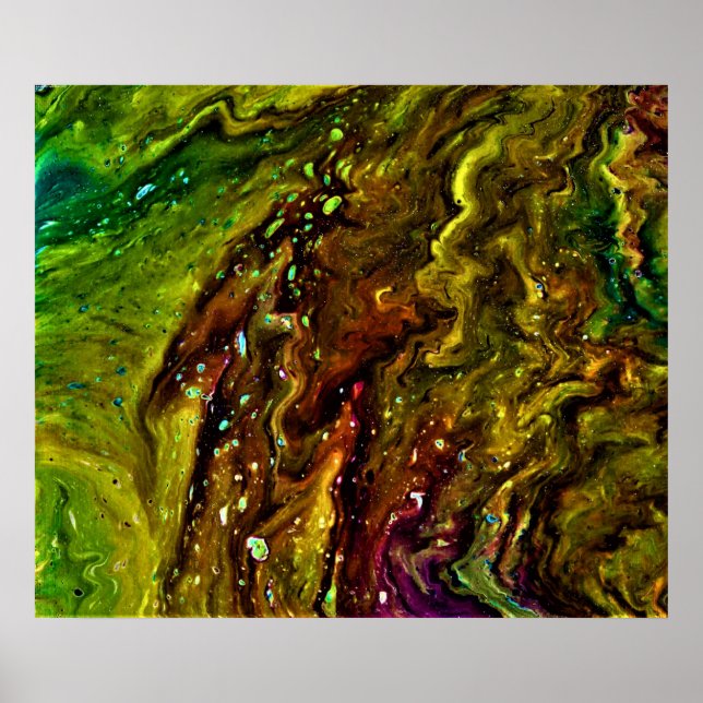 Abstract Colour Study 11,  Poster (Front)