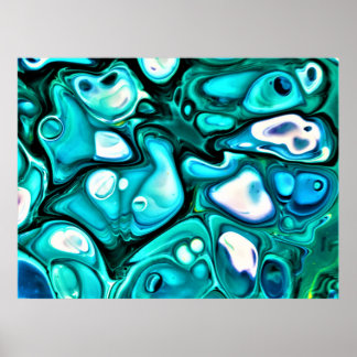 Abstract Colour Study 125, Poster