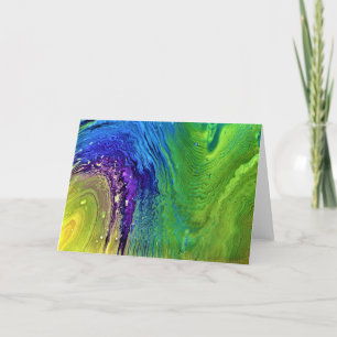 Abstract Colour Study 12, card