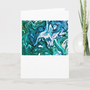 Abstract Colour Study 132 Card