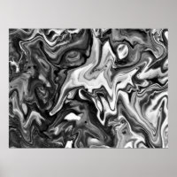 Abstract Colour Study 132 / Noir,