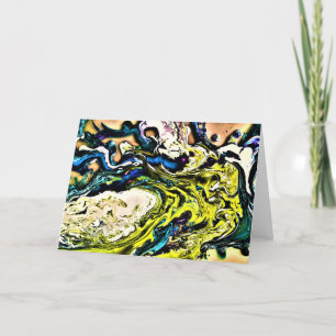 Abstract Colour Study 13, card