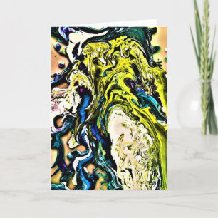 Abstract Colour Study 13, card