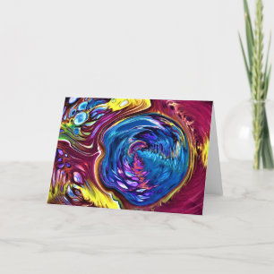 Abstract Colour Study 146, card