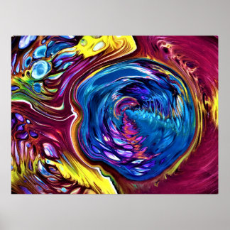 Abstract Colour Study 146, Poster
