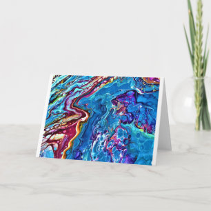 Abstract Colour Study 148, card