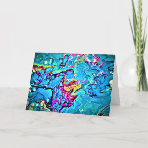Abstract Colour Study 149, card