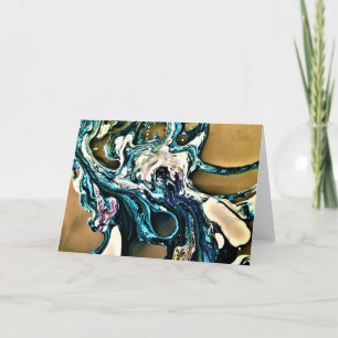 Abstract Colour Study 14, card