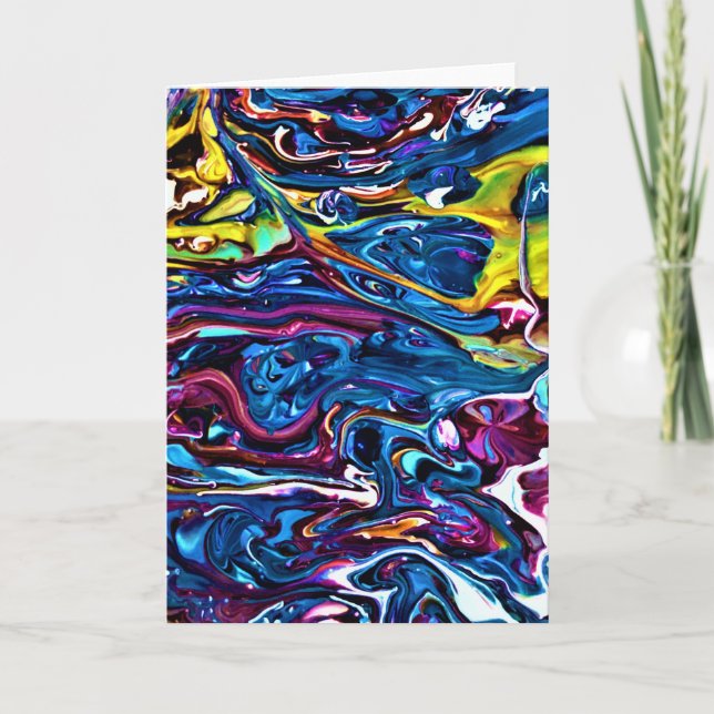 Abstract Colour Study 150, card (Front)