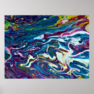 Abstract Colour Study 151, Poster