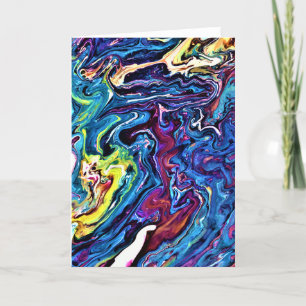 Abstract Colour Study 154, card