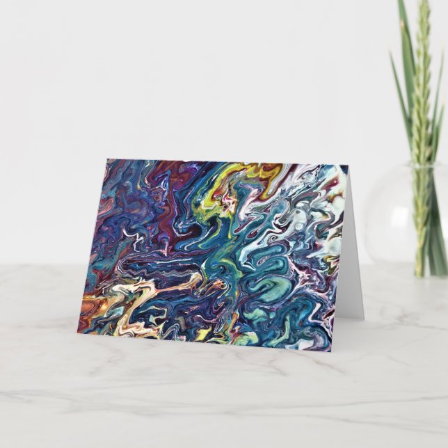 Abstract Colour Study 155, card (Front)