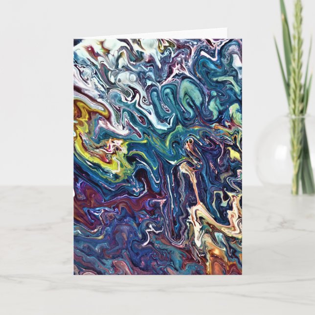 Abstract Colour Study 155, card (Front)