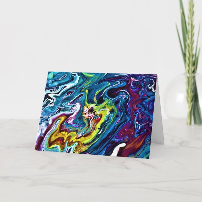 Abstract Colour Study 156, card (Front)