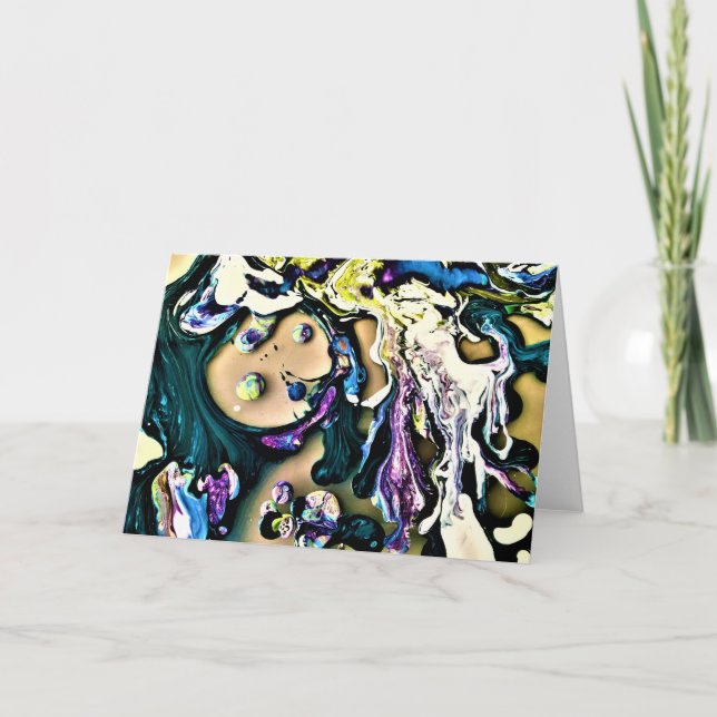 Abstract Colour Study 15, card (Front)