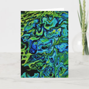 Abstract Colour Study 163, card