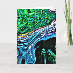 Abstract Colour Study 165, card