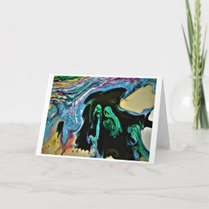 Abstract Colour Study 166, card