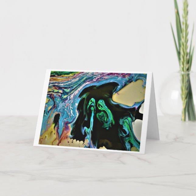 Abstract Colour Study 166, card (Front)