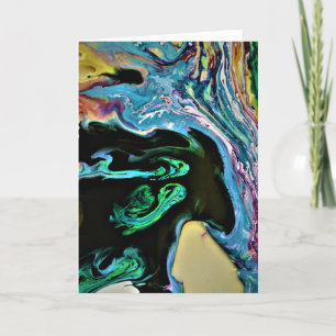 Abstract Colour Study 166, card