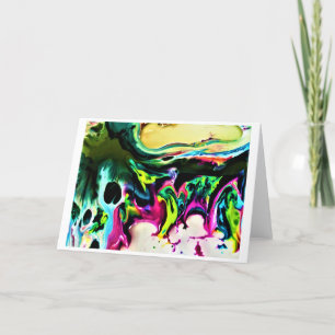 Abstract Colour Study 167, card