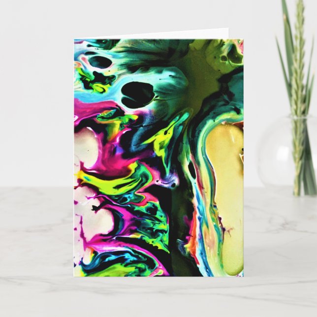 Abstract Colour Study 167, card (Front)