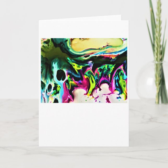 Abstract Colour Study 167, card (Front)