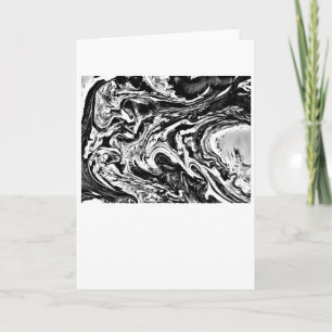 Abstract Colour Study 16 / Noir, Card