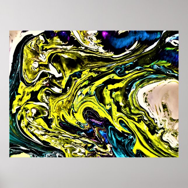 Abstract Colour Study 16, Poster (Front)