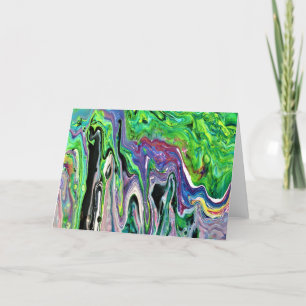 Abstract Colour Study 172, card
