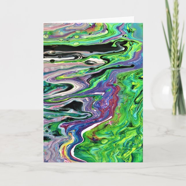 Abstract Colour Study 172, card (Front)