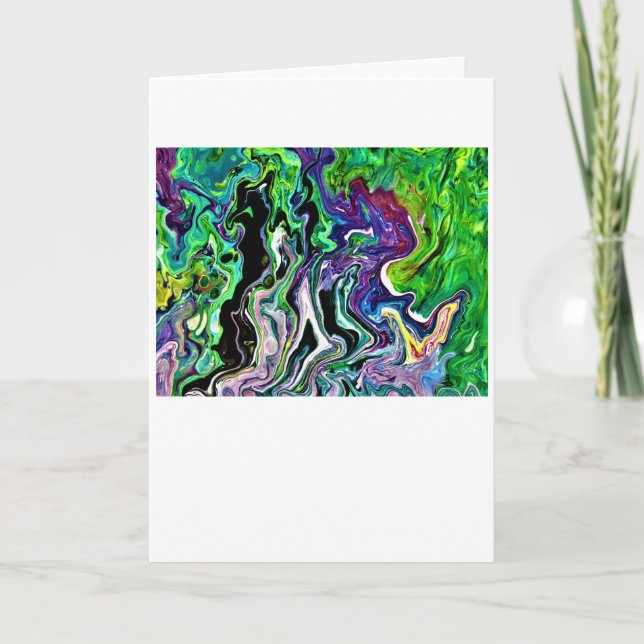 Abstract Colour Study 173 Card (Front)