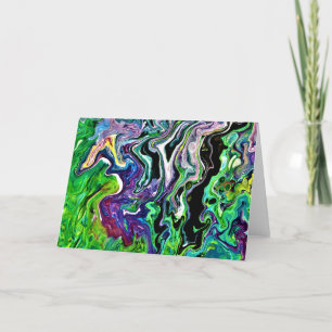 Abstract Colour Study 173, card